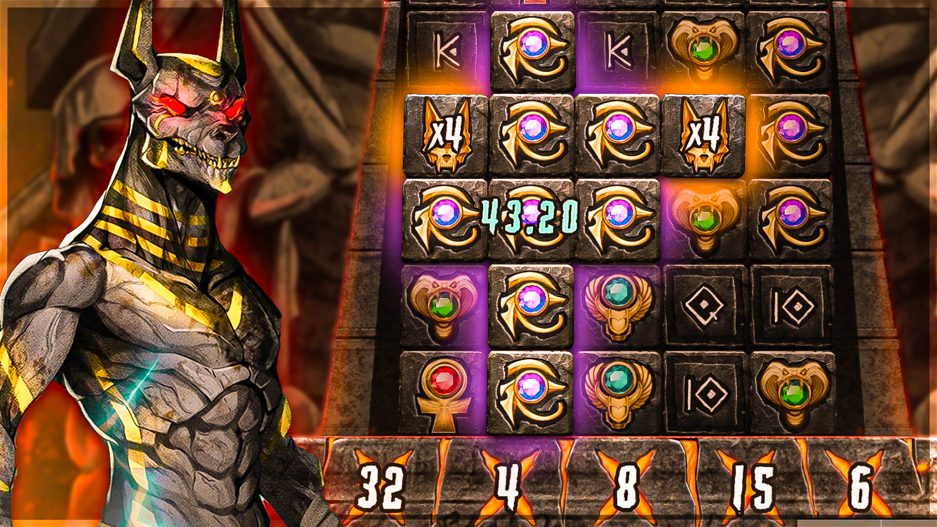「Hand of Anubis」スロットゲーム